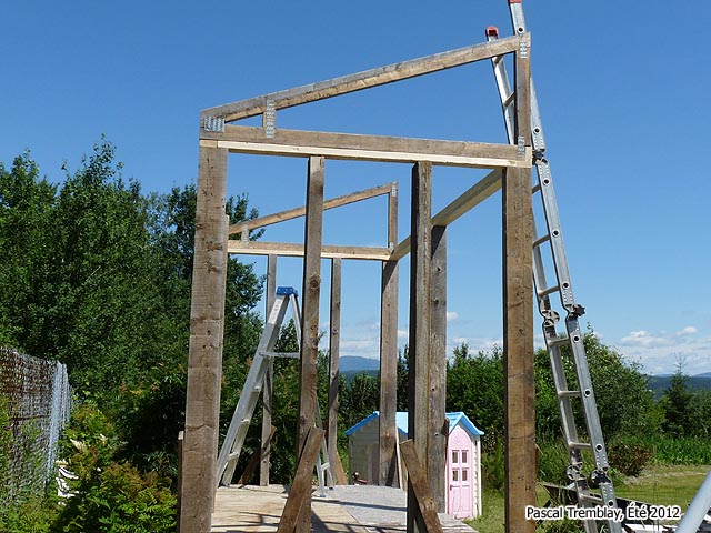 Shed  bois - Plan de shed  bois - Construire une shed  bois