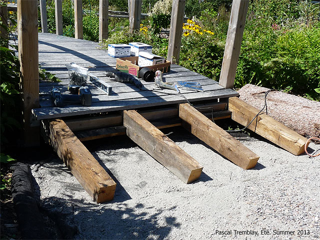 Construction Pont Arqu - Photos de Pont Arqu - Guide pour construire un pont de bassin en bois