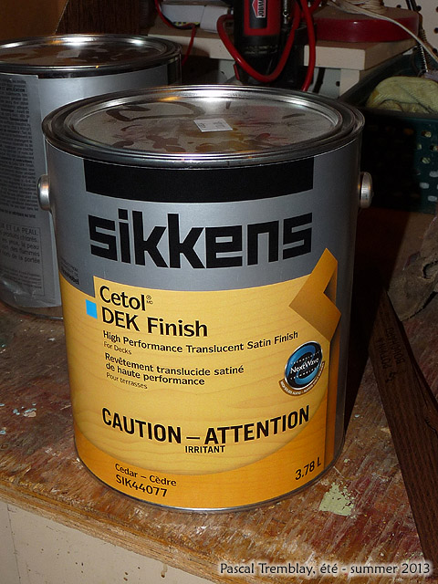 Sikkens Cetol Dek Finish - Revtement de haute performance - SIK44077 - teinture pour bois