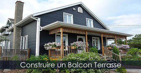 Construire une Terrasse - Balcon Terrasse couvert avec terrasse surleve et abri